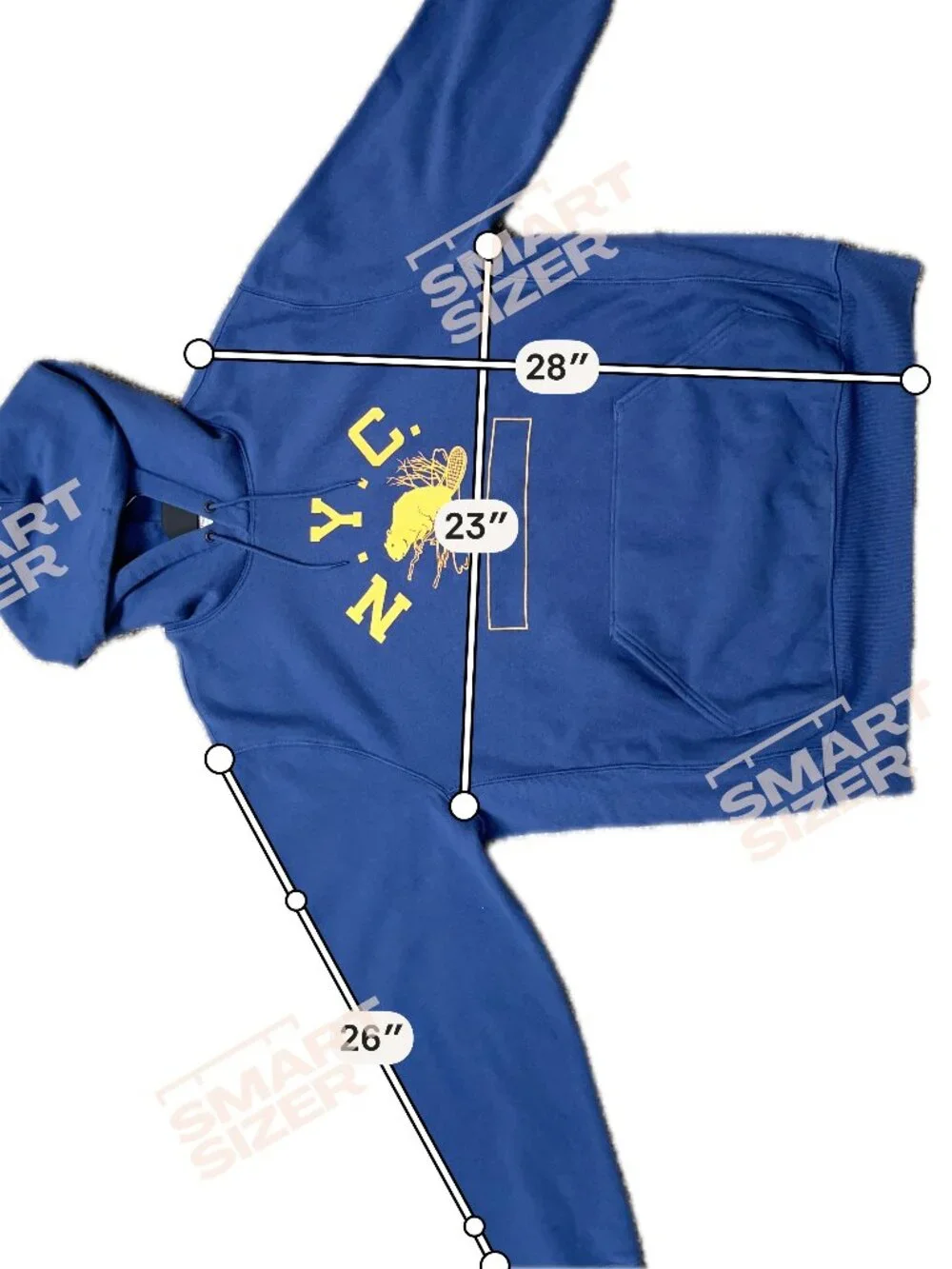 J. Crew Heavyweight NYC Beaver Hoodie In Porter Blue, Size L
